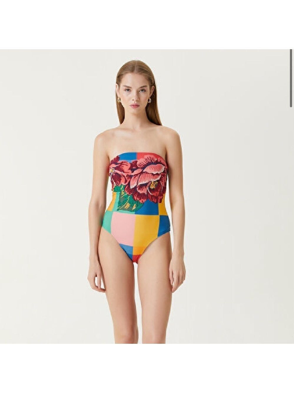 Farm Rio Blue Winter Chita One Piece